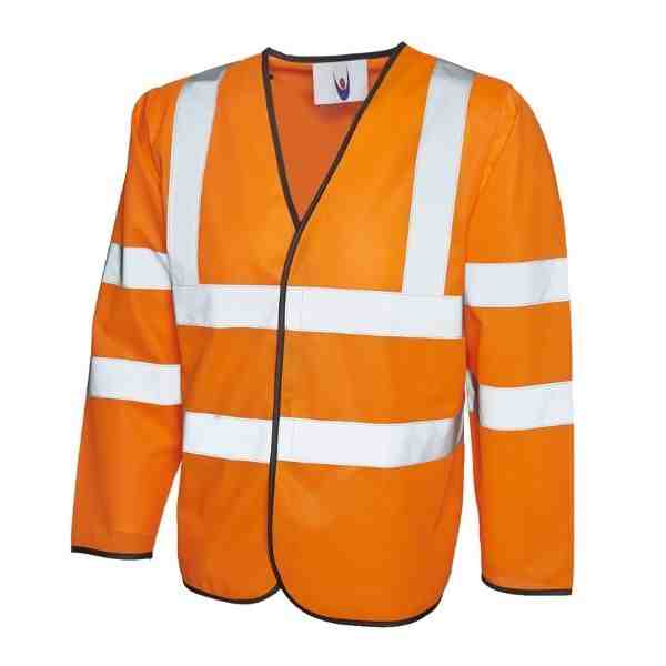 Uneek Long Sleeve Hi-Vis